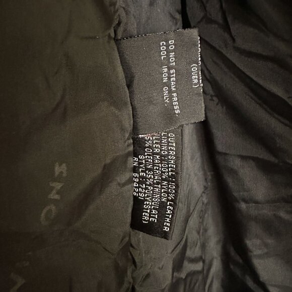 Wilsons Leather Insulated Duster Coat, Size M - Picture 6 of 7